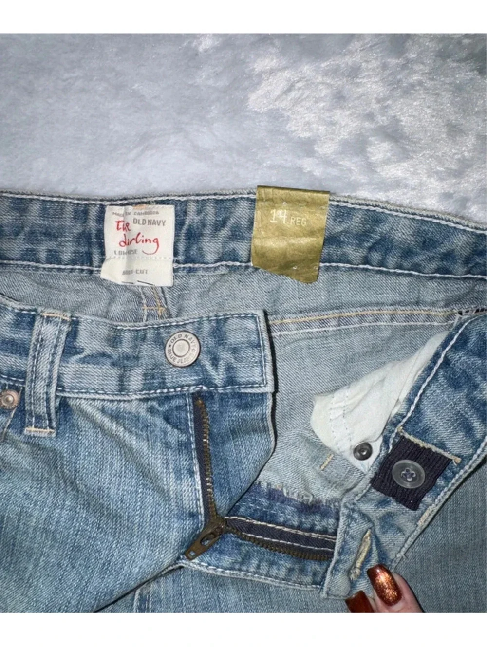 NWT The Darling Old Navy Low Rise Boot Cut Jeans